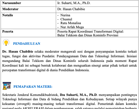 Transformasi Digital Pendidikan
