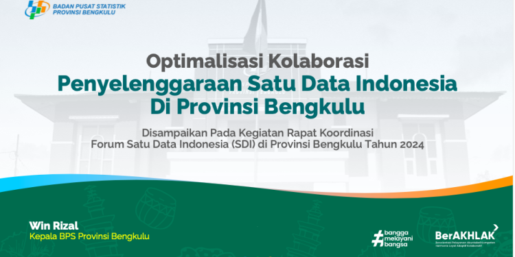 Kolaborasi Penyelenggaraan SDI di Provinsi Bengkulu